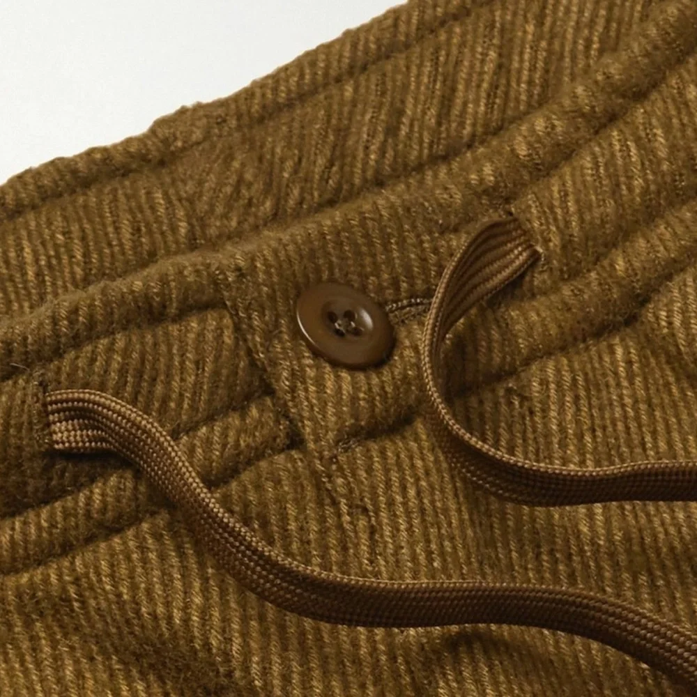 GENERAL ADMISSION Ratrock Wool Brown Men’s Cords Trousers Pants